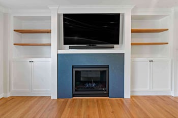 Mclean fireplace addition