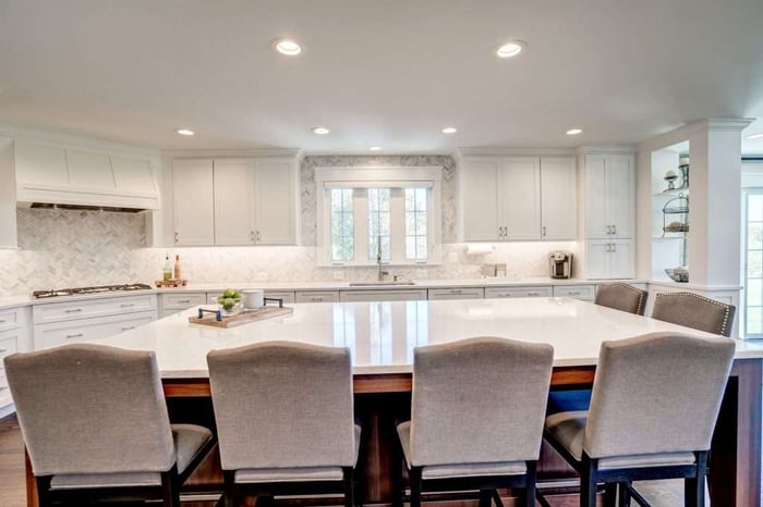 Transitional Kitchen Nook Remodel - Styled for Spring