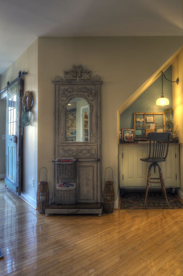 Storage Hacks_Under Stairs Desk