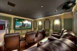 Basement entertainment system