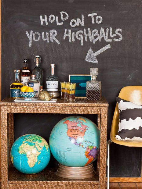 chalkboard wall