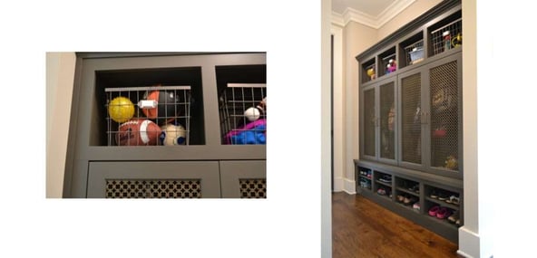 mudroom organization