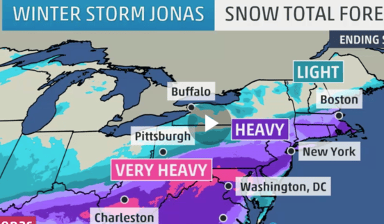 snow storm forecast