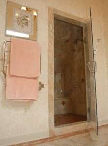 Natural Tiles in Bathroom