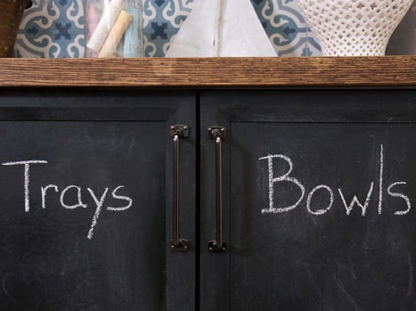 chalkboard cabinet