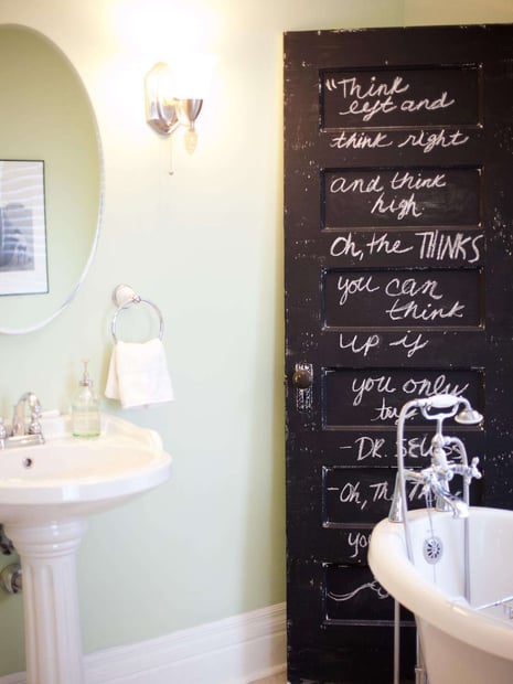 chalkboard decoration