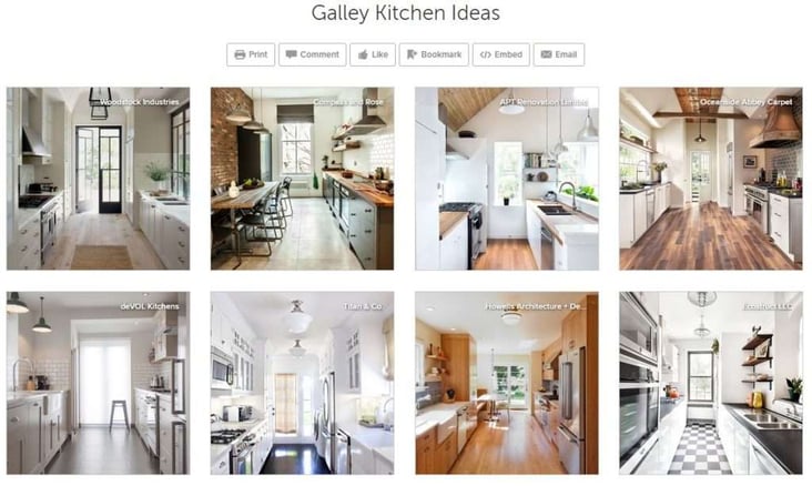 galley kitchens