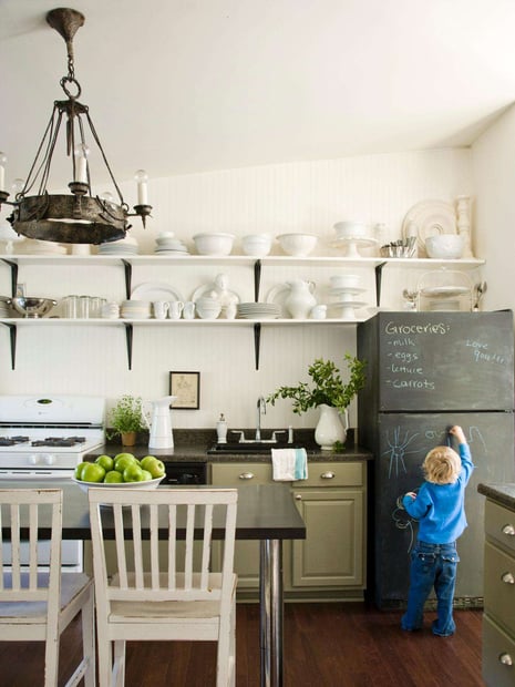 chalkboard refrigerator