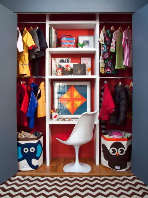 HGTV kids closet