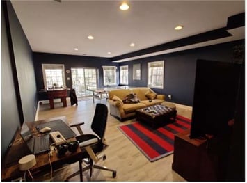 basement before remodel