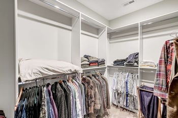 Closet addition in Oakton Home