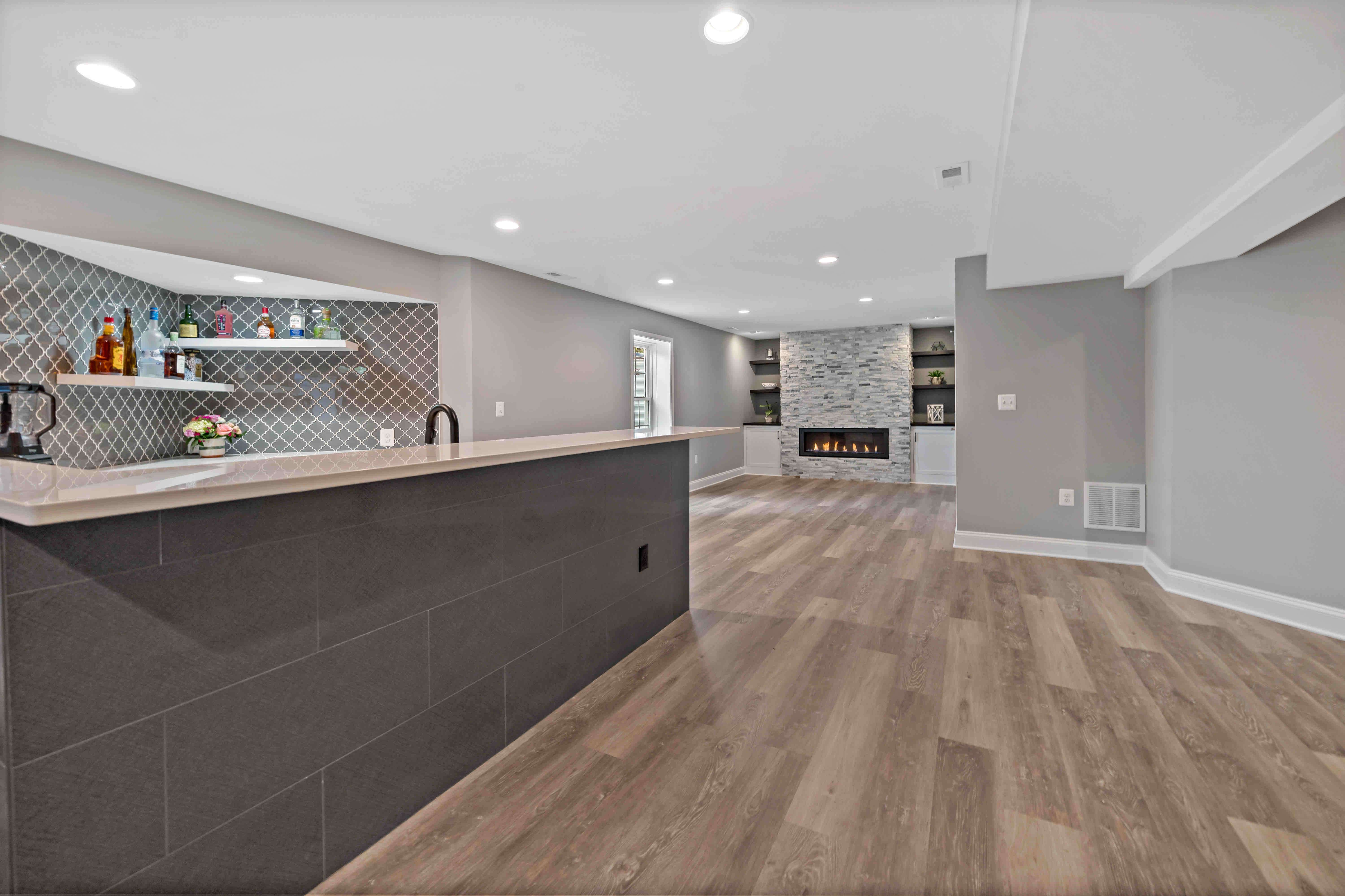 Huge Basement Bar