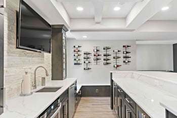 Haymarket home with a wine bar
