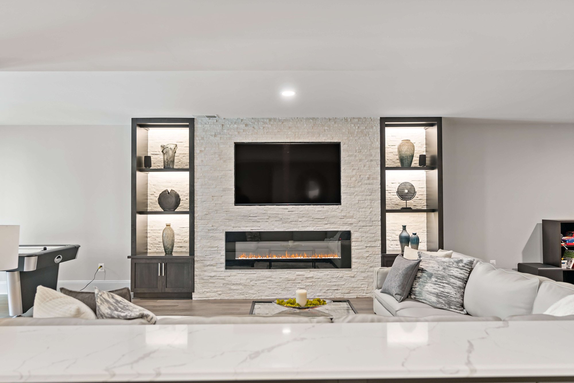 Elevate both the value and functionality of your Mount Vernon, VA home with our tailored remodeling services designed to rejuvenate your basement. Whether you're in search of added living space or a dedicated area for specific activities, basement remodeling introduces limitless possibilities. Entrust your project to the expertise of the right remodeling service, and watch as your basement undergoes a transformation into a space you'll cherish for years to come. Elevate both the value and functionality of your Mount Vernon, VA home with our tailored remodeling services designed to rejuvenate your basement. Whether you're in search of added living space or a dedicated area for specific activities, basement remodeling introduces limitless possibilities. Entrust your project to the expertise of the right remodeling service, and watch as your basement undergoes a transformation into a space you'll cherish for years to come.