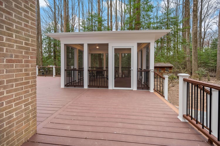 Screened Porch Exterior