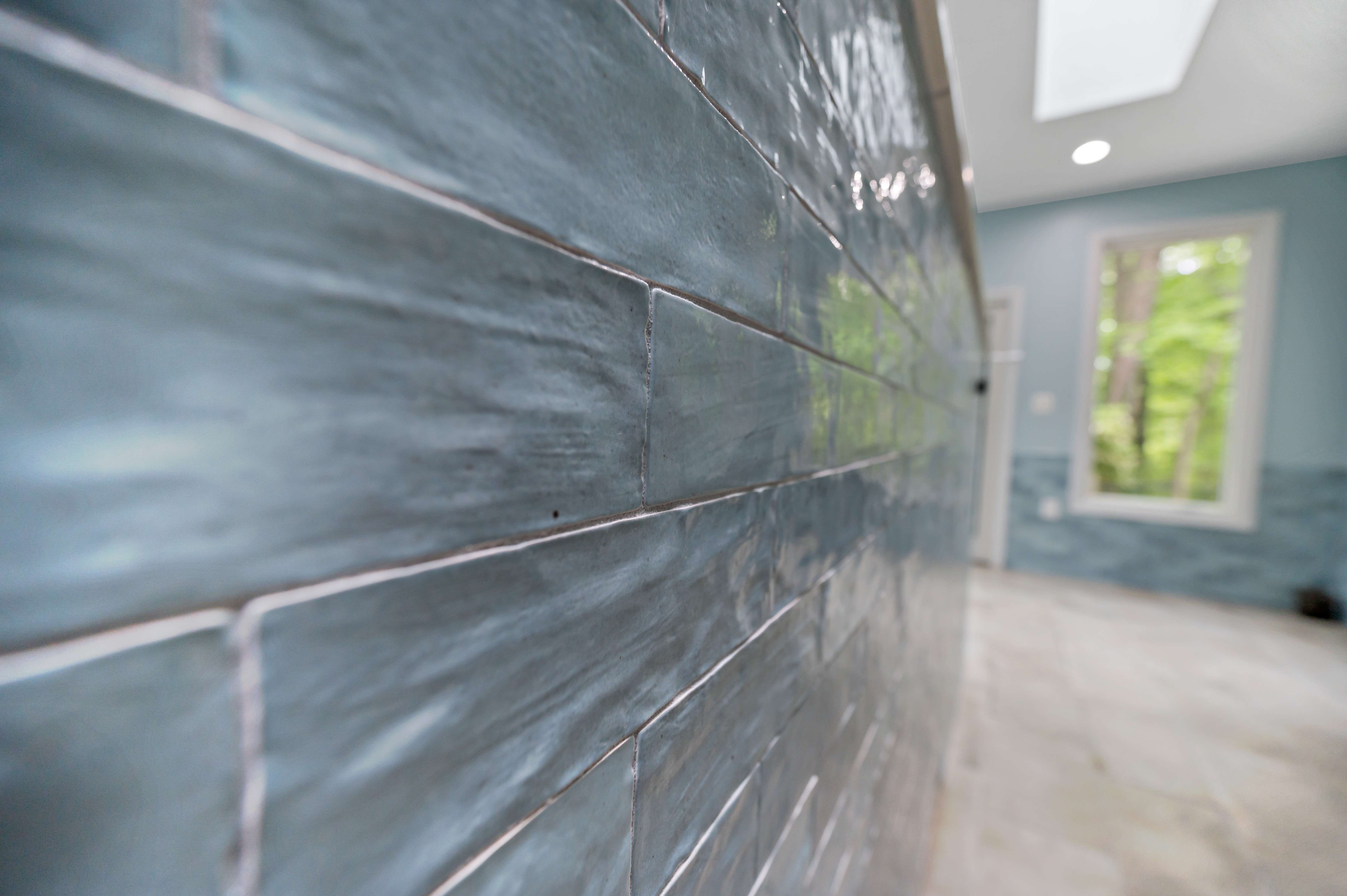 Blue Brick Tile