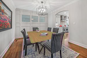 Coffered Paneling Wall