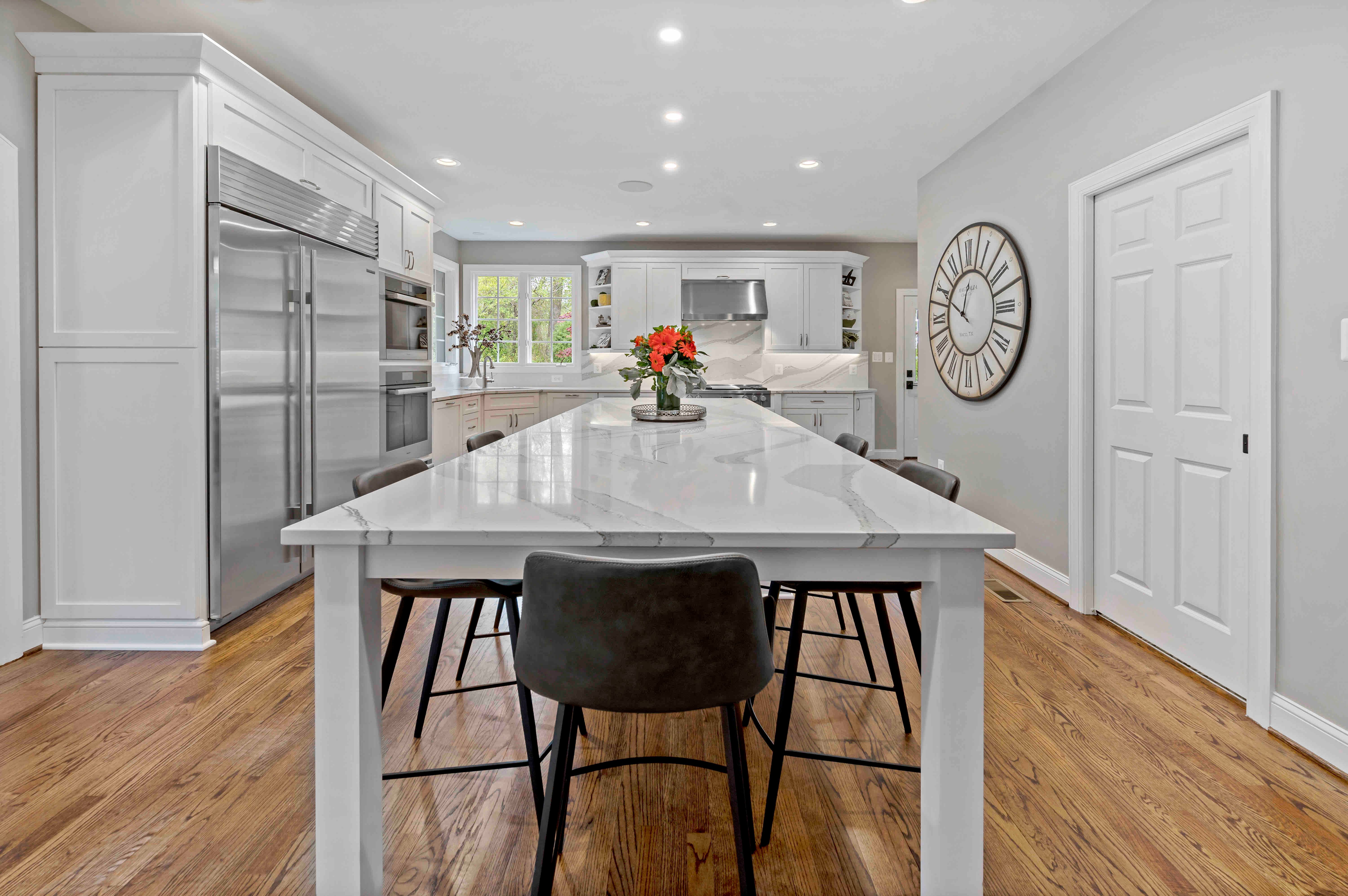 Extended Kitchen Island