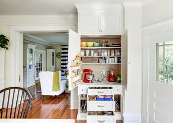 Concealed Kitchen Storage Cabinet