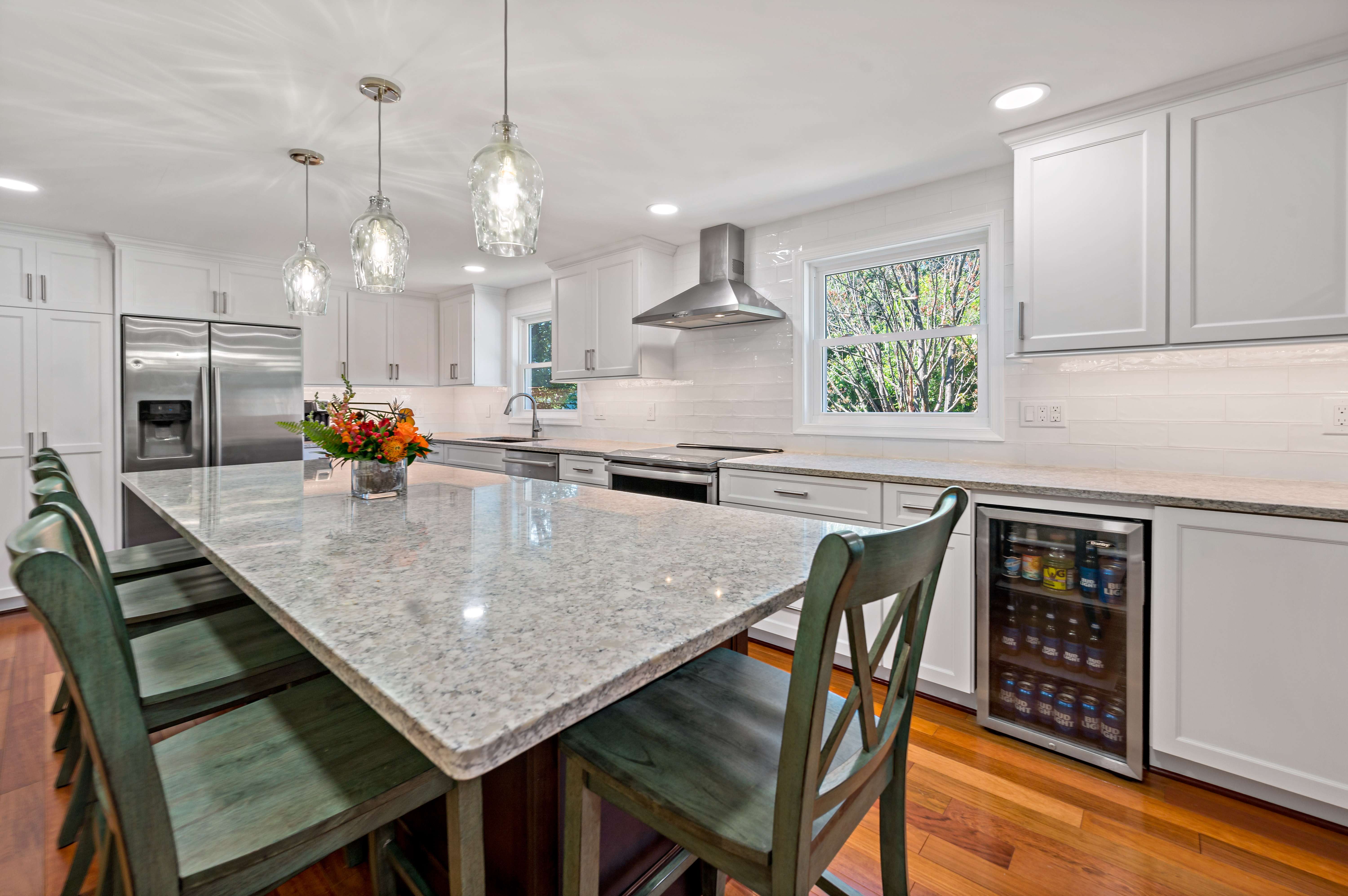Long Kitchen Island