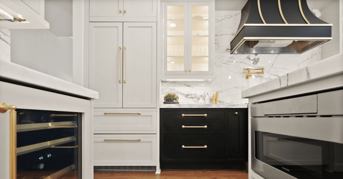 Integrated panel refrigerator & wine refrigerator Integrated panel refrigerator & wine refrigerator