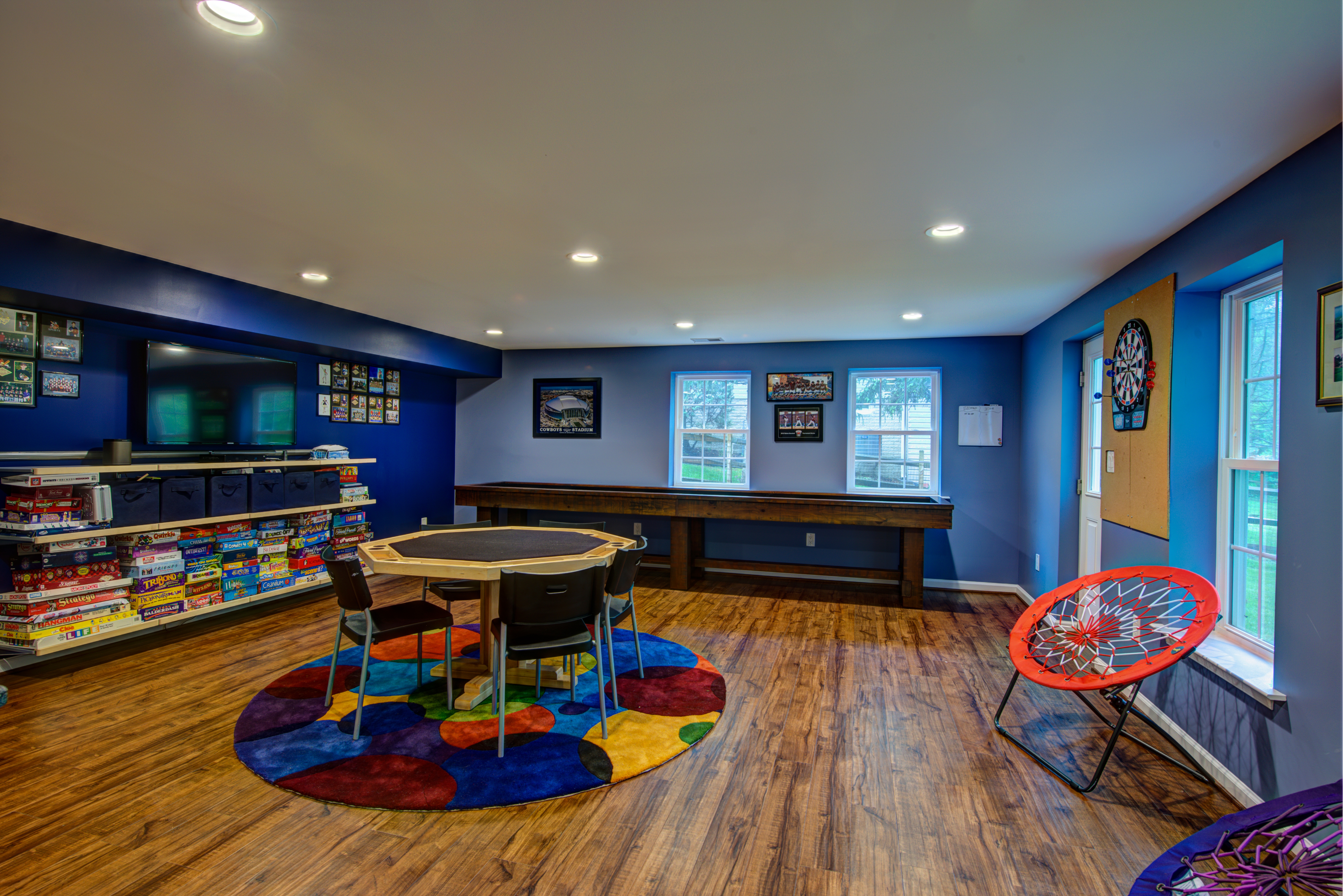 Dark Blue Accent Wall Dark Blue Accent Wall