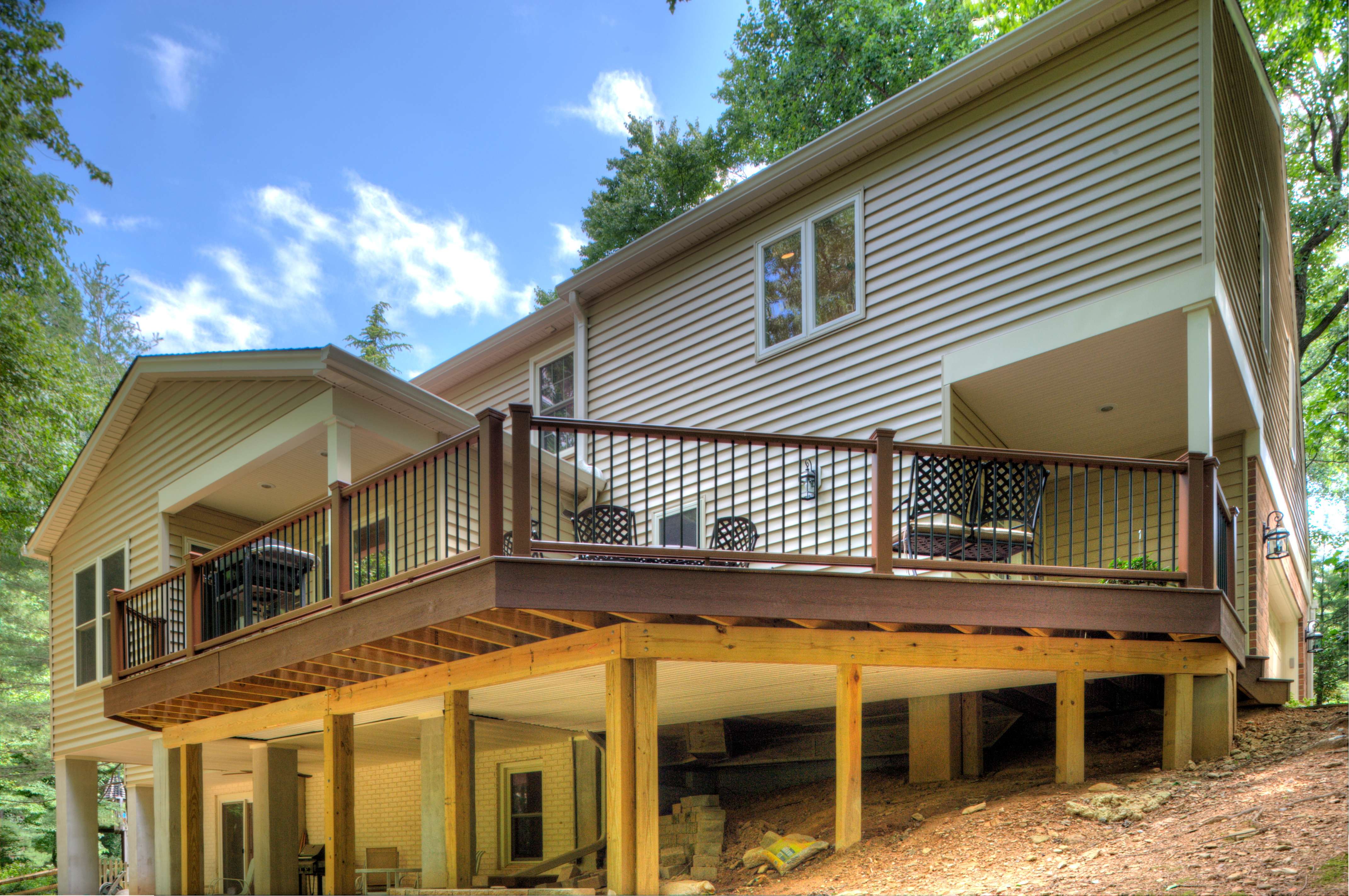 Raised Deck Addition Raised Deck Addition