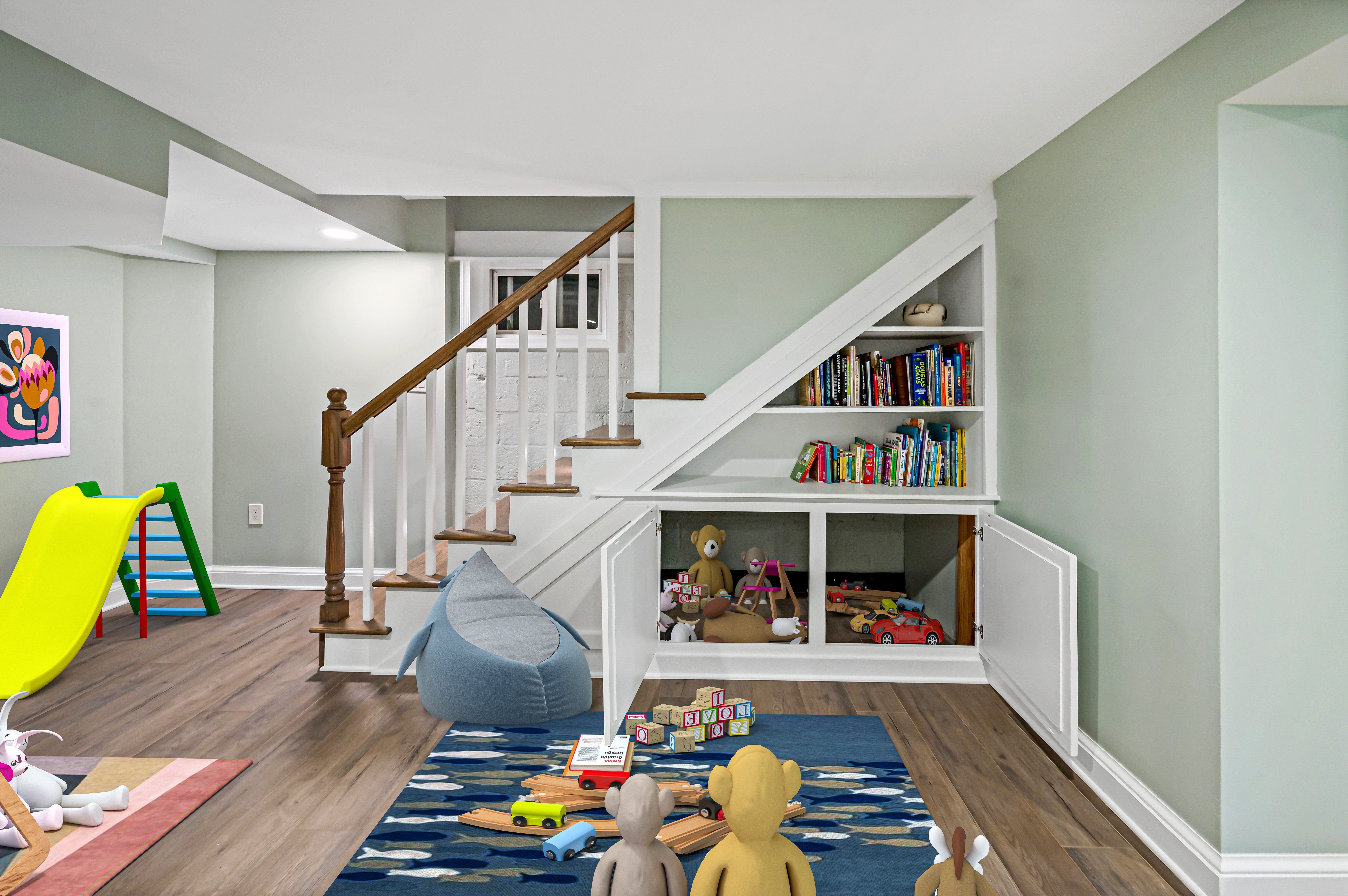 Beautiful Arlington Basement Remodel Perfect for Growing Family 