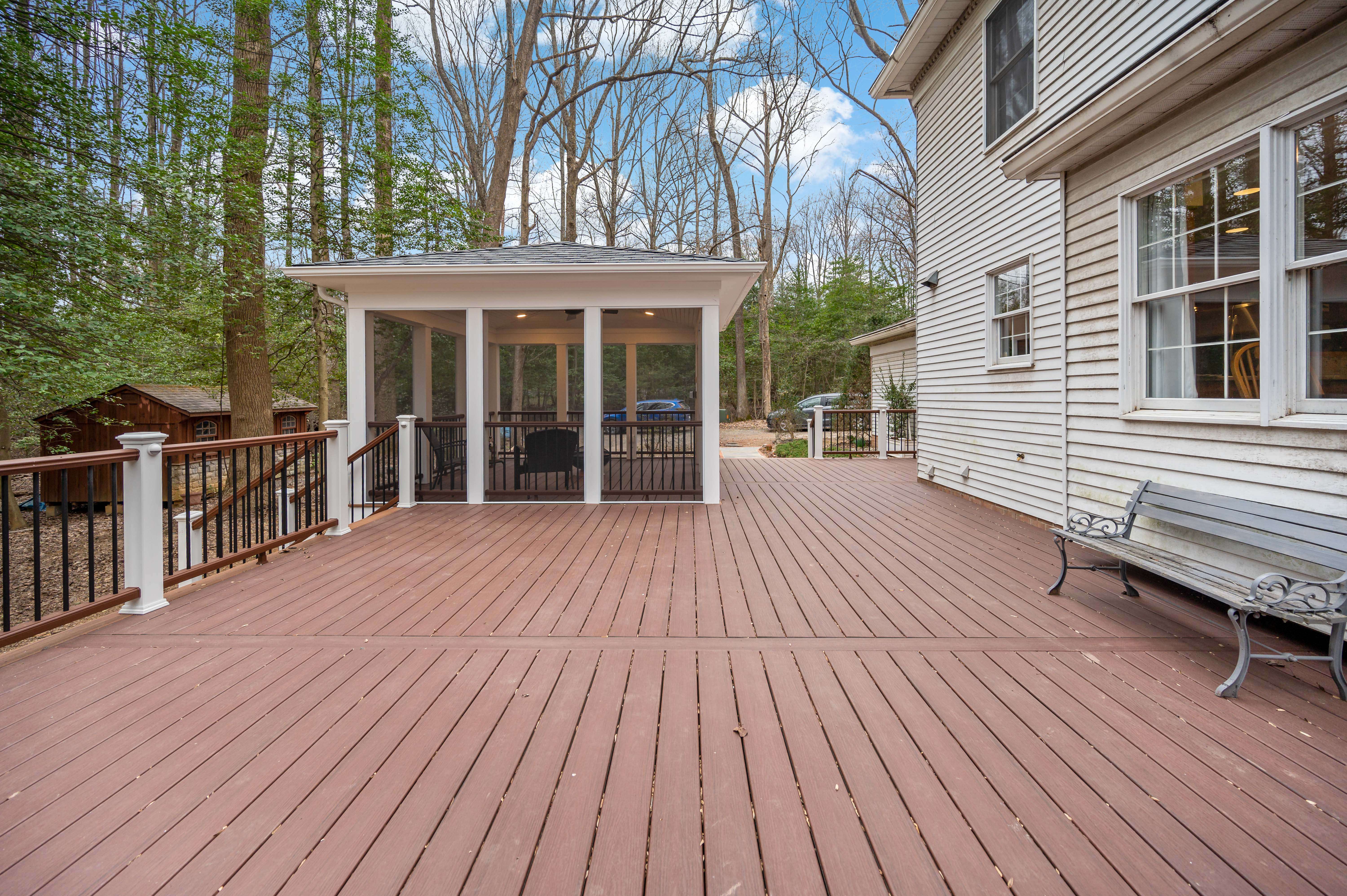 Gorgeous Exterior Updates Create Ambiance for Great Falls Home