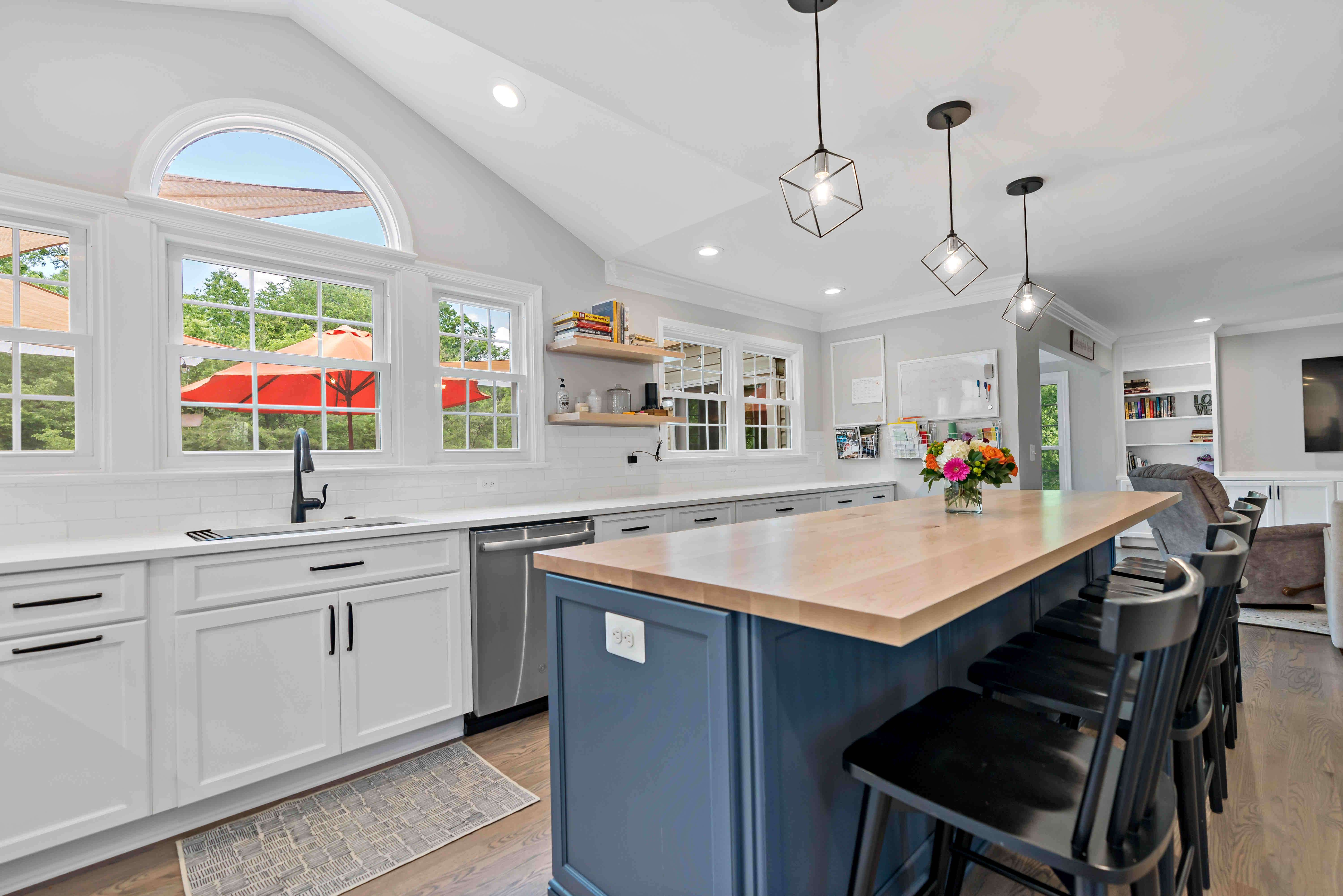 Beautiful Centreville Open Floor Plan Showcases Bright Kitchen and Updated Family Room